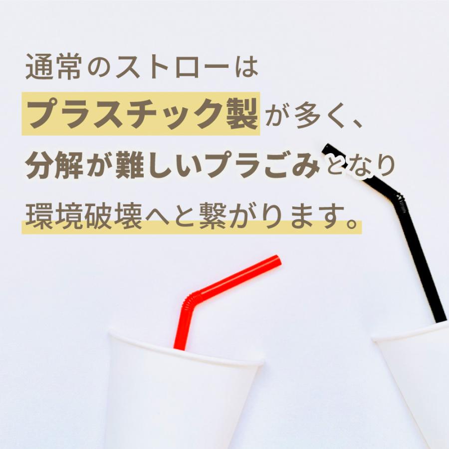 米 ストロー 40本 | エコ カラフル おしゃれ SDGs 使い捨て 完全分解 