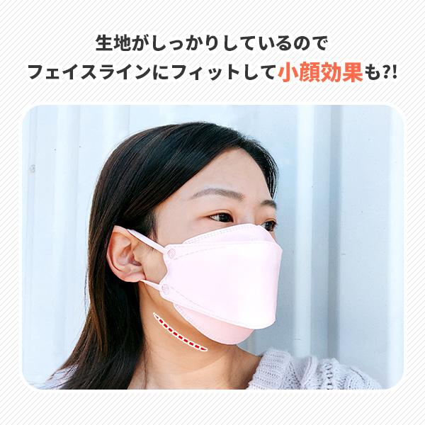 3D 立体マスク 20枚セット 選べるダークカラー 使い捨て 柳葉型 4層構造 女性 男性 おしゃれ かっこいい 韓国 黒 グレー ネイビー カーキ 個包装 | ブランド登録なし | 18