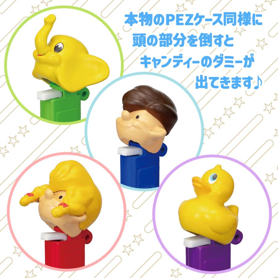 PEZ キーチャーム ペッツ Girl Boy Duck Elephant Rabbit PEZ キーチャーム ペッツ Girl Boy Duck Elephant Rabbit
