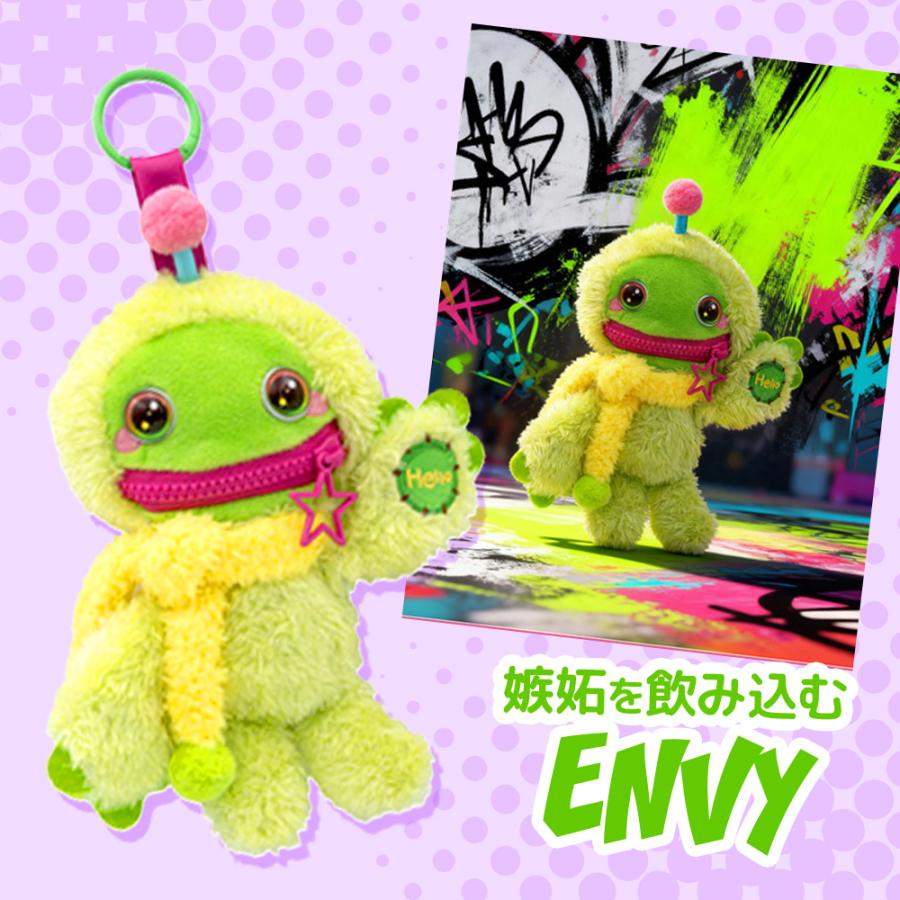 Nomster ノムスター ブラインドボックス ぬいぐるみ キーホルダー ランダム ブラインドトイ キーリング コレクション ギフト かわいい | イワヤ | 08