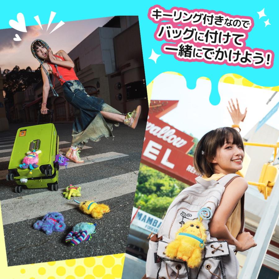 Nomster ノムスター ブラインドボックス ぬいぐるみ キーホルダー ランダム ブラインドトイ キーリング コレクション ギフト かわいい | イワヤ | 09