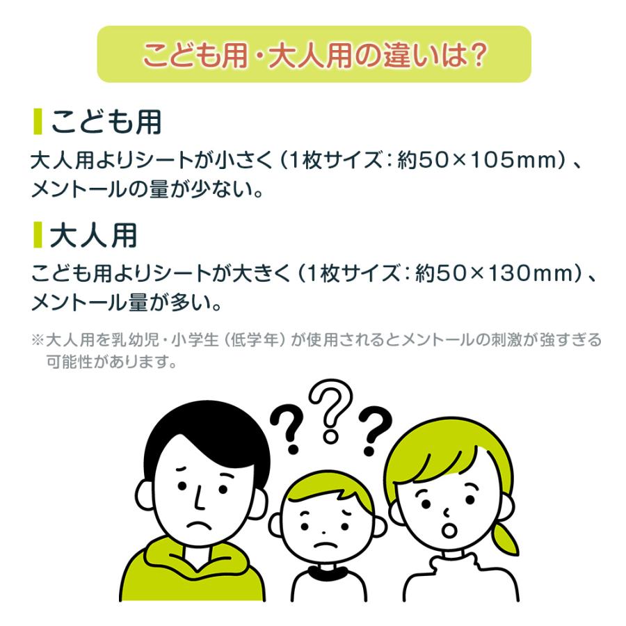 熱さまシート 大人用 子ども用 16枚 セット | 頭痛 発熱 風邪 熱 冷