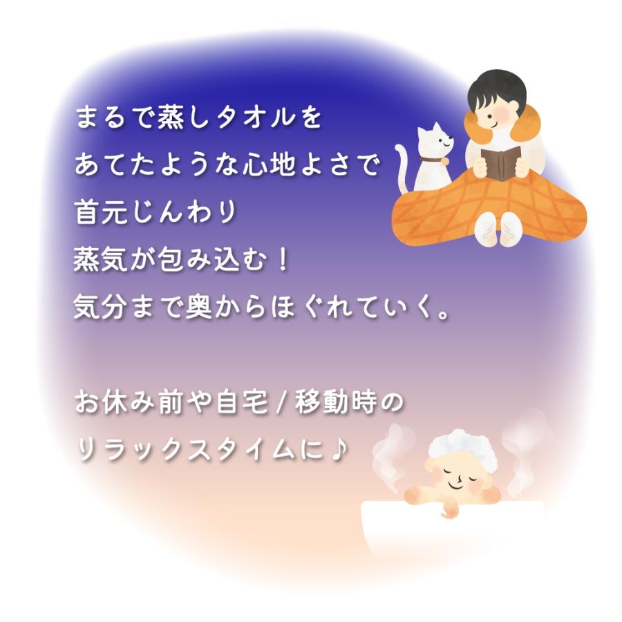 めぐりズム 蒸気めぐる 首もとシート グッドナイト 無香料 5枚セット