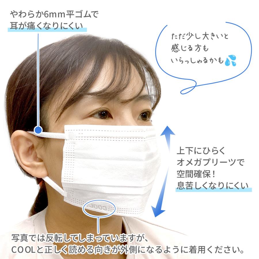 ヒロ・コーポレーション 冷感マスク 不織布 50枚 2箱 set 極冷 0.410