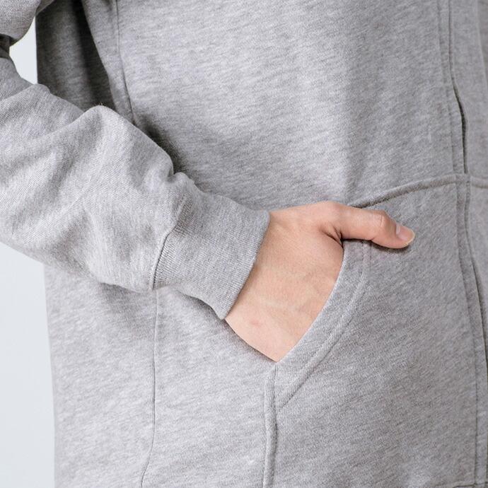 軽量 ジップアップパーカー メンズ 00217-MLZ PrintStar プリントスター 無地 アパレル |  | 04