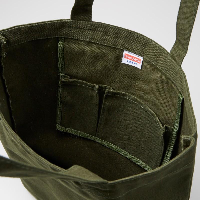 ヘヴィーキャンバス トートバッグ（中） 1508-01 ユナイテッドアスレ　アパレル | United Athle | 05