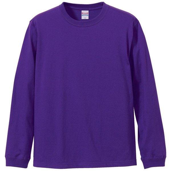 ロングスリーブ Ｔシャツ （1.6インチリブ）5.6オンス_ 5011-01 ユナイテッドアスレ クルーネック 無地 アパレル XS〜XLサイズ | United Athle | 13