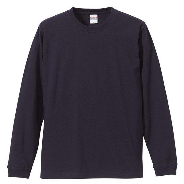 ロングスリーブ Ｔシャツ （1.6インチリブ）5.6オンス_ 5011-01 ユナイテッドアスレ クルーネック 無地 アパレル XS〜XLサイズ | United Athle | 04