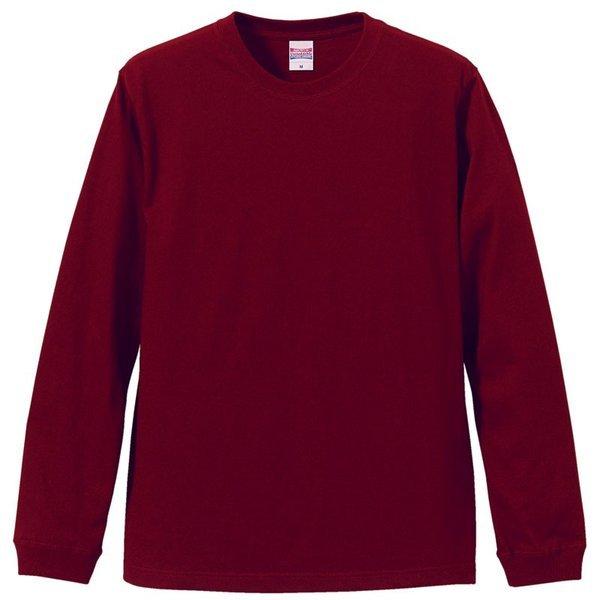 ロングスリーブ Ｔシャツ （1.6インチリブ）5.6オンス_ 5011-01 ユナイテッドアスレ クルーネック 無地 アパレル XS〜XLサイズ | United Athle | 06