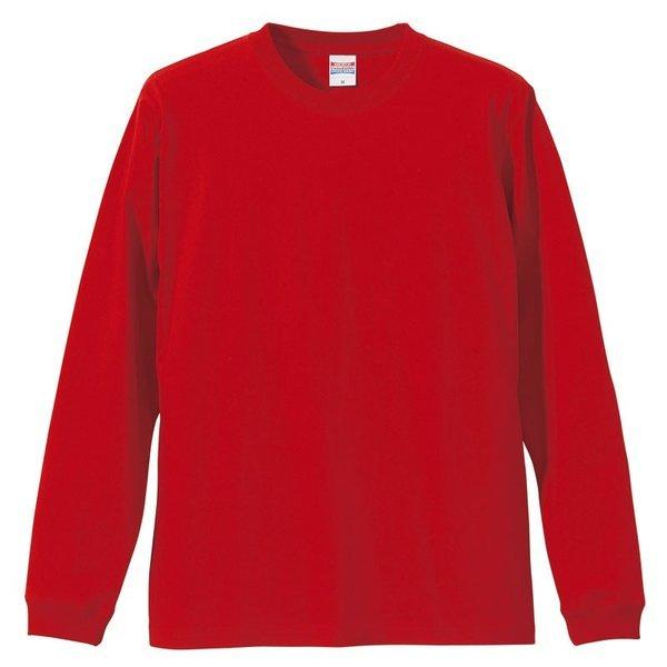 ロングスリーブ Ｔシャツ （1.6インチリブ）5.6オンス_ 5011-01 ユナイテッドアスレ クルーネック 無地 アパレル XS〜XLサイズ | United Athle | 07