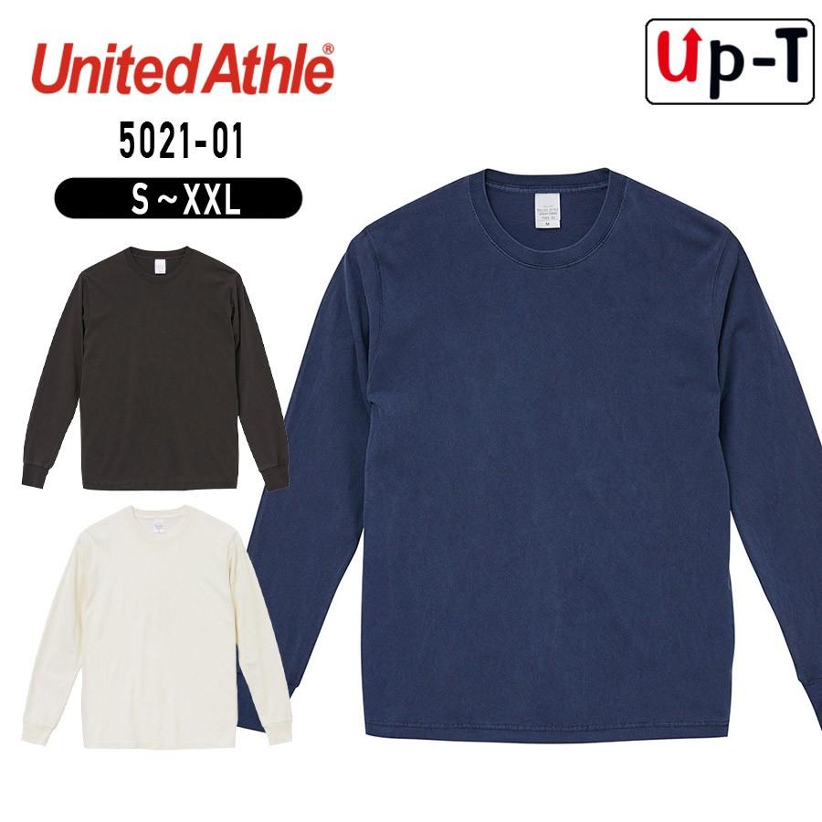 United Athle（ユナイテッドアスレ） ピグメントダイ ロングスリーブ