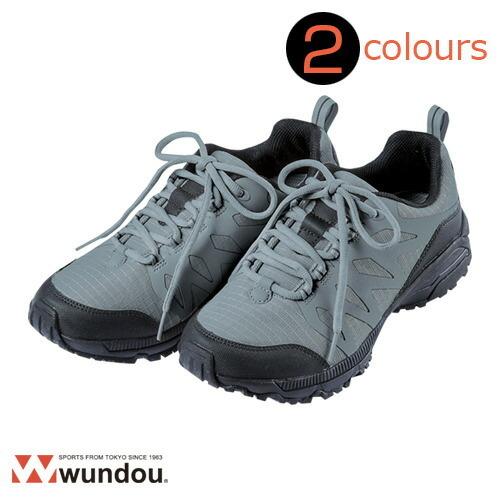 トレッキングシューズ K105【20.0糎〜28.5糎】 wundou ユニ一発やる