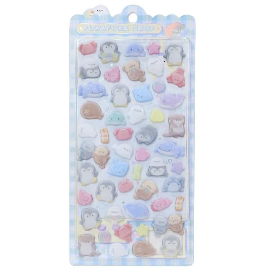 正規品 Q-LiA クーリア 01046 ふわふわドロップシール うみうみふわふわ | Q-LiA