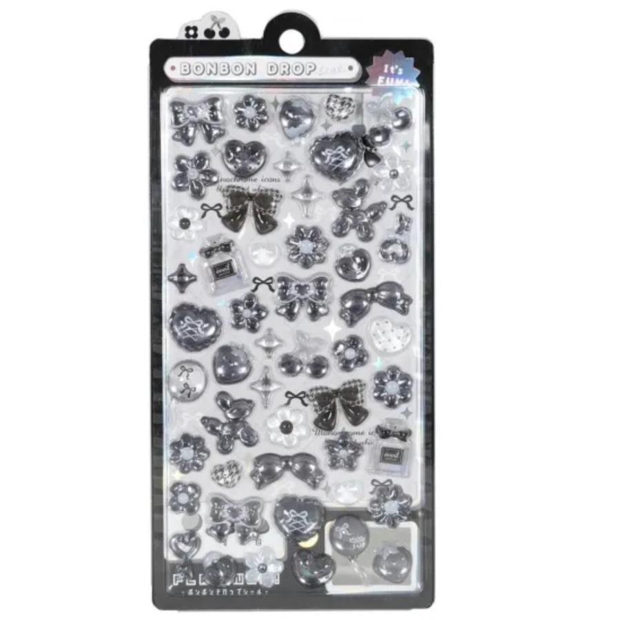 正規品 Q-LiA クーリア 01151 ボンボンドロップシール ぶらっくボンボン | Q-LiA