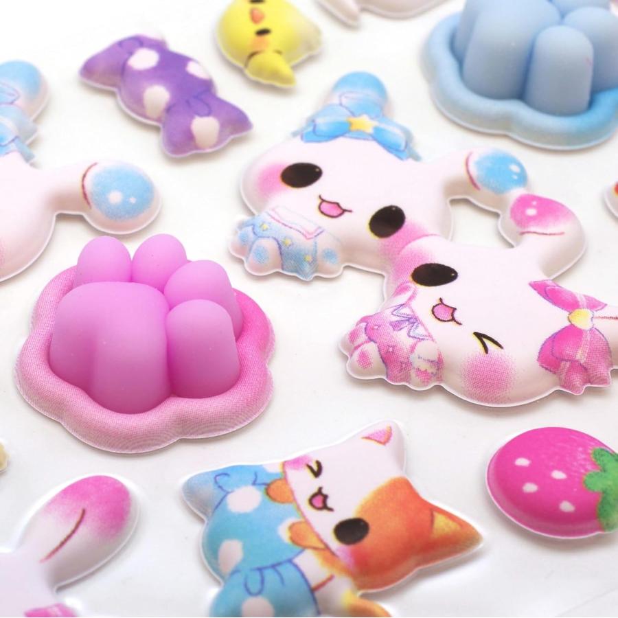 正規品 クーリア シール ６柄セット スペシャルもっちもちシール ぷにぷに にくきゅう 肉球 おしりシール | Q-LiA | 07