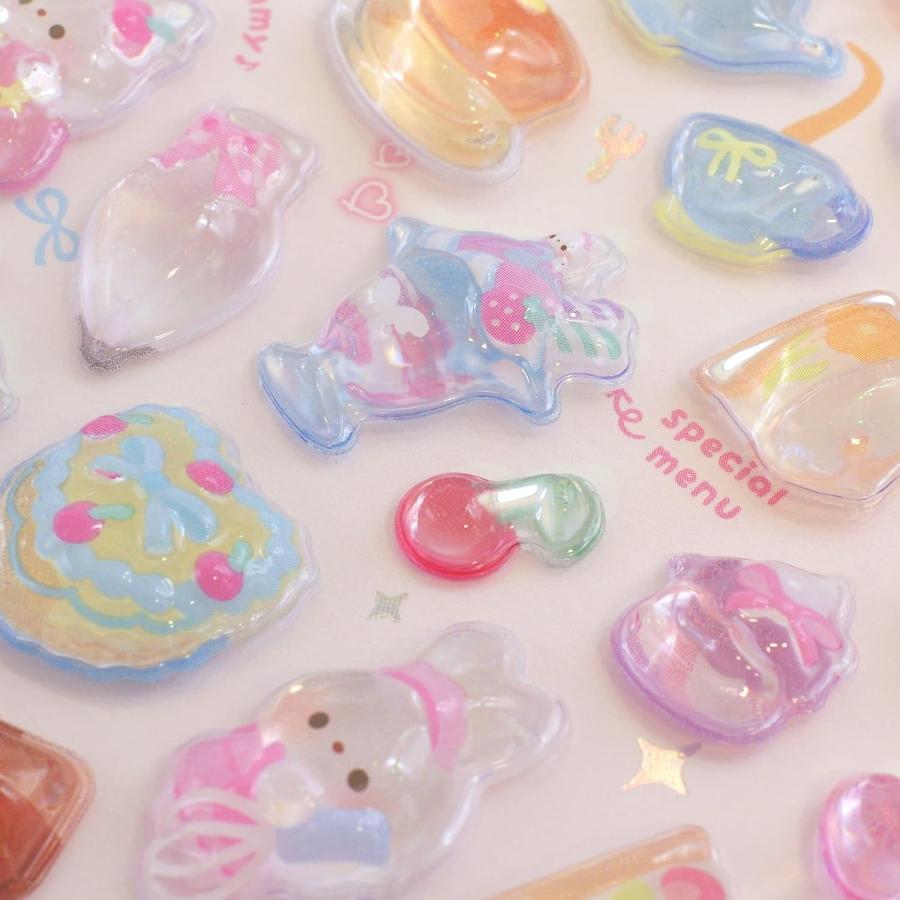 ボンボンドロップシール ４柄セット 正規品 クーリア シール ちょこみんボンボン まじょねこボンボン うぃっしゅボンボン すいーつボンボン | Q-LiA | 08