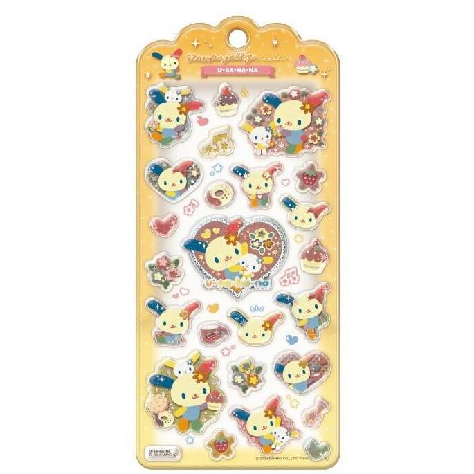 クラックス ウサハナ ドロップジュエリーシール 133062 | sanrio