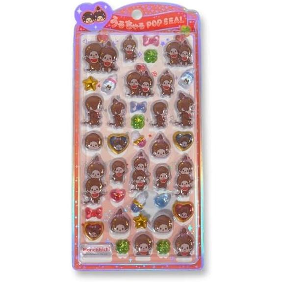 カミオジャパン モンチッチ シール クラックス CRUX うるちゅる ポップ