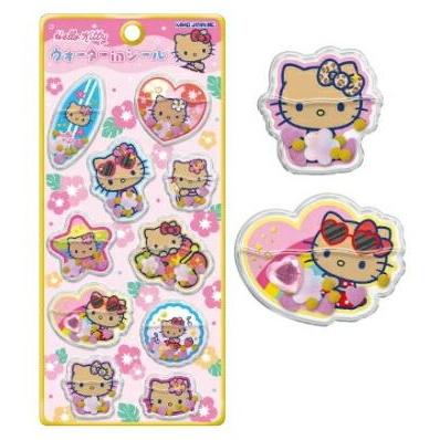 ハローキティ ウォーターinシール 日焼け キティちゃん ウォーターインシール 307326 | ハローキティ