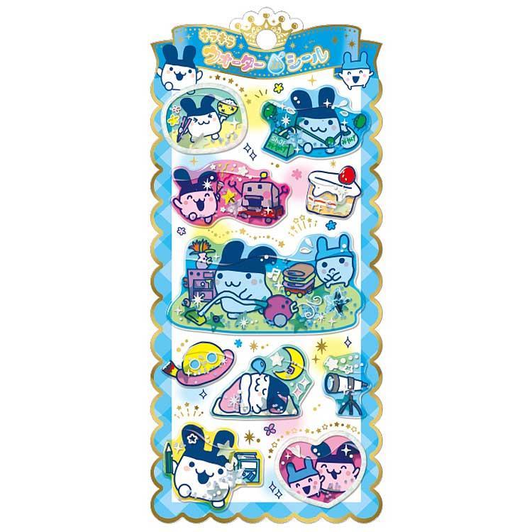 たまごっち シール ウォーターインシール ６点セット クラックス 正規品 くちぱっち まめっち みみっち おやじっち めめっち ふらわっち ウォーターシール | CRUX | 02