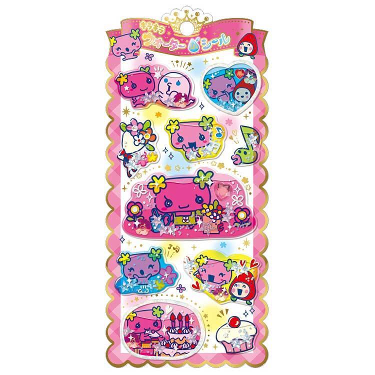 たまごっち シール ウォーターインシール ６点セット クラックス 正規品 くちぱっち まめっち みみっち おやじっち めめっち ふらわっち ウォーターシール | CRUX | 06