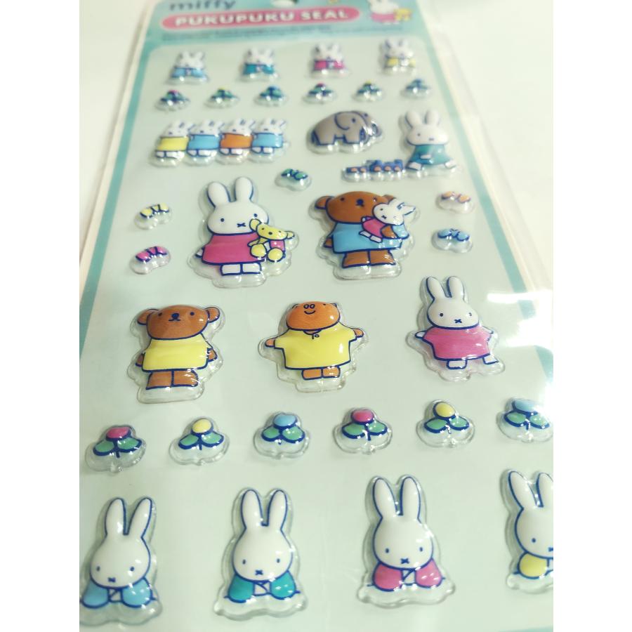 ミッフィー シール ４柄セット ミッフィーぷくぷくシール ぷっくりシール スマホ 立体シール 世人商事　 |  | 01