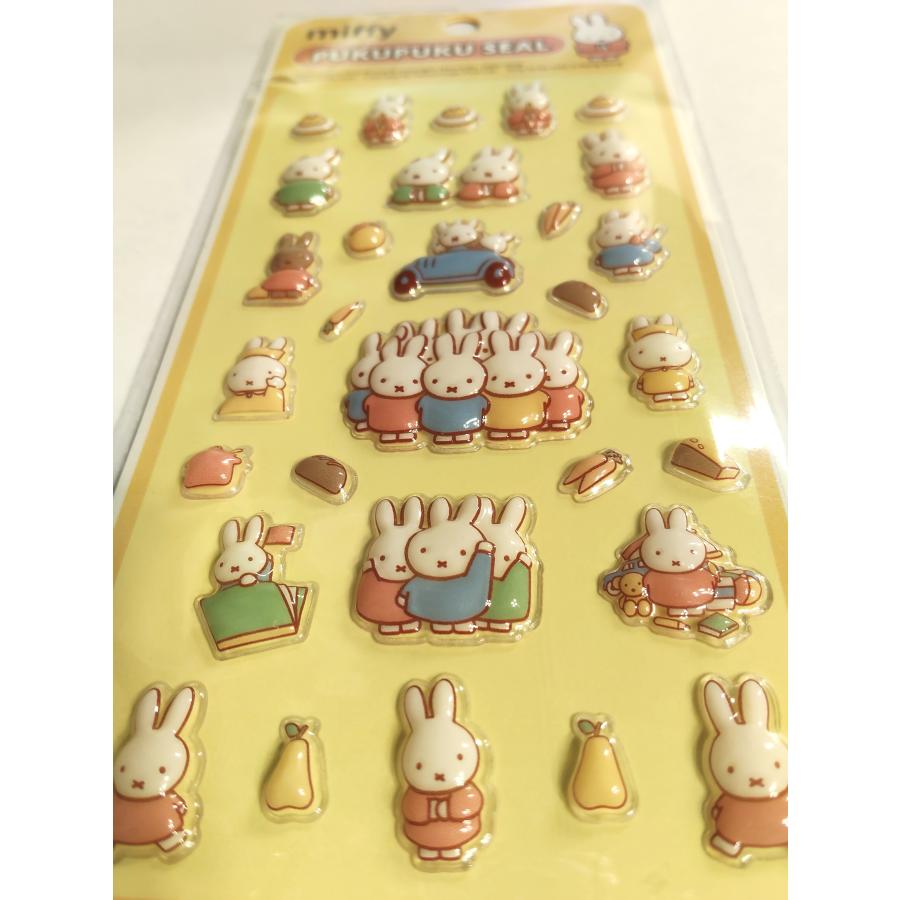 ミッフィー シール ４柄セット ミッフィーぷくぷくシール ぷっくりシール スマホ 立体シール 世人商事　 |  | 02