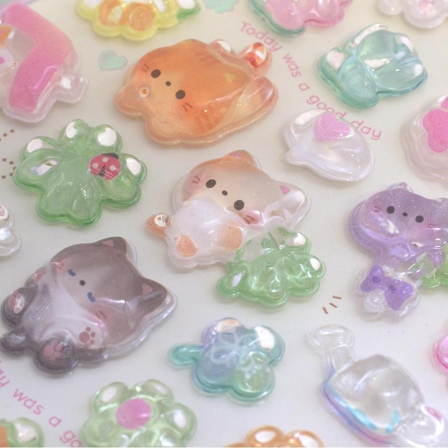 正規品 Q-LiA クーリア 91051 ボンボンドロップシール ねこねこボンボン | Q-LiA | 01