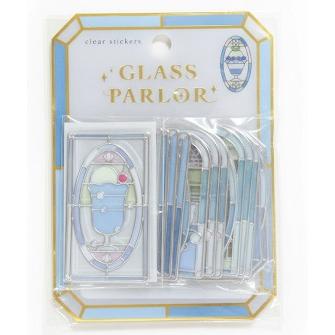 正規品 Q-LiA クーリア 91192 グラスパーラーステッカー クリームソーダ | 