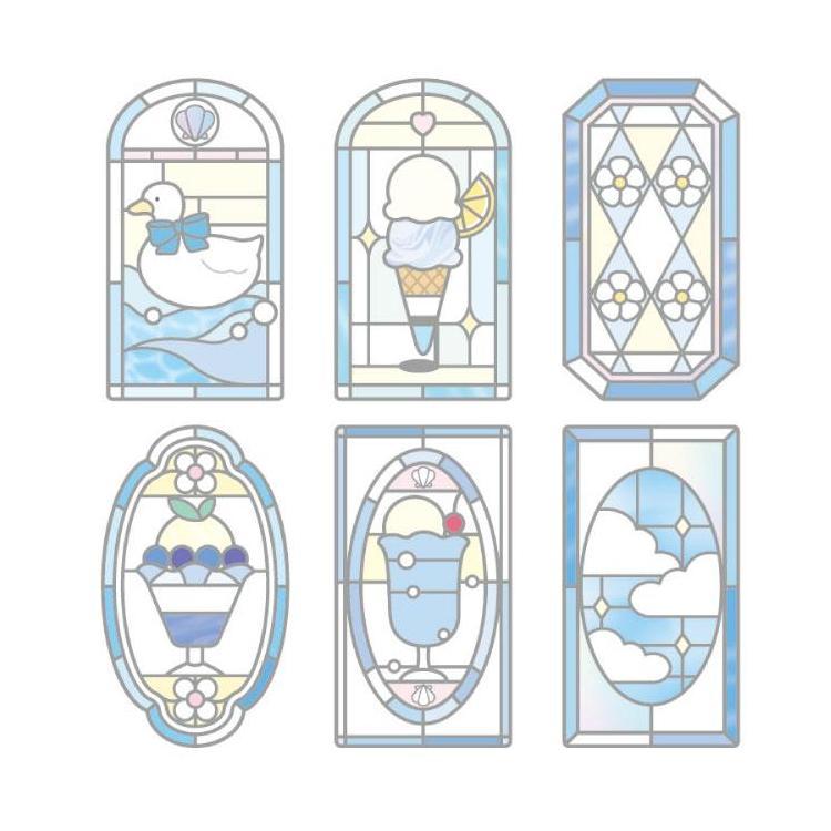 正規品 Q-LiA クーリア 91192 グラスパーラーステッカー クリームソーダ |  | 01