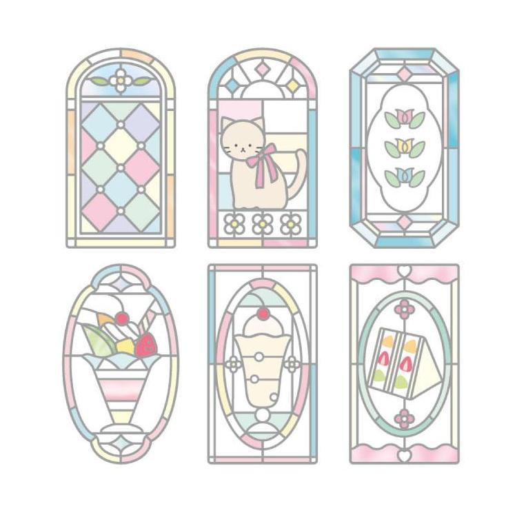 正規品 Q-LiA クーリア 01193 グラスパーラーステッカー ミルクセーキ | Q-LiA | 01