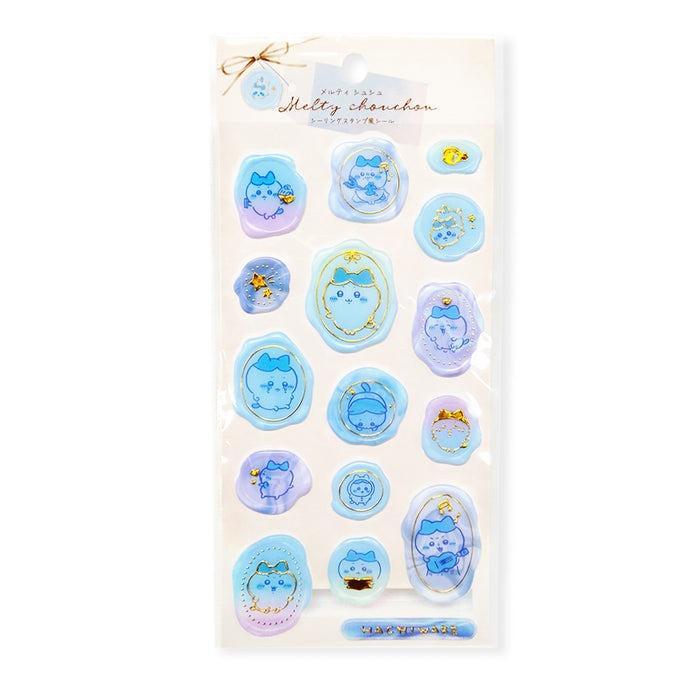 新品★ハンズ購入★カミオジャパン★ちいかわ★おはじきシール★5種類セット カミオジャパン ちいかわ シール メルティシュシュシール 3種セット