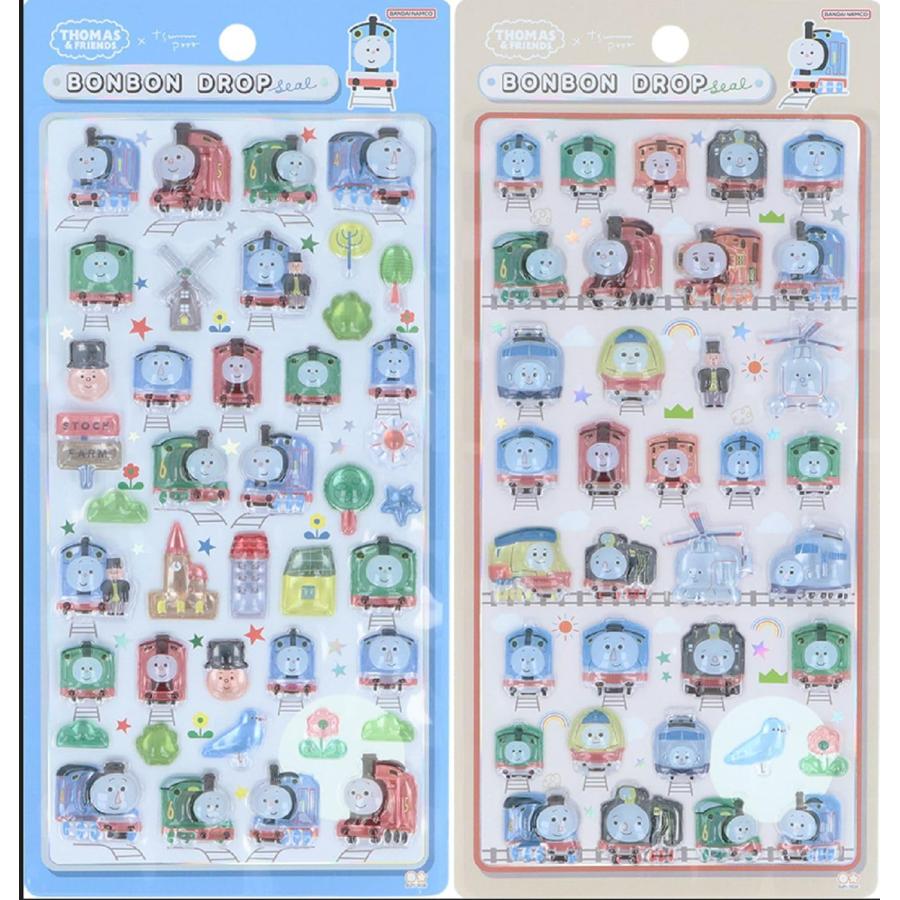 ボンボンドロップシール トーマス 【2個セット】 ぼうけん・なかまたち S8817448 S8817456 | サンスター文具