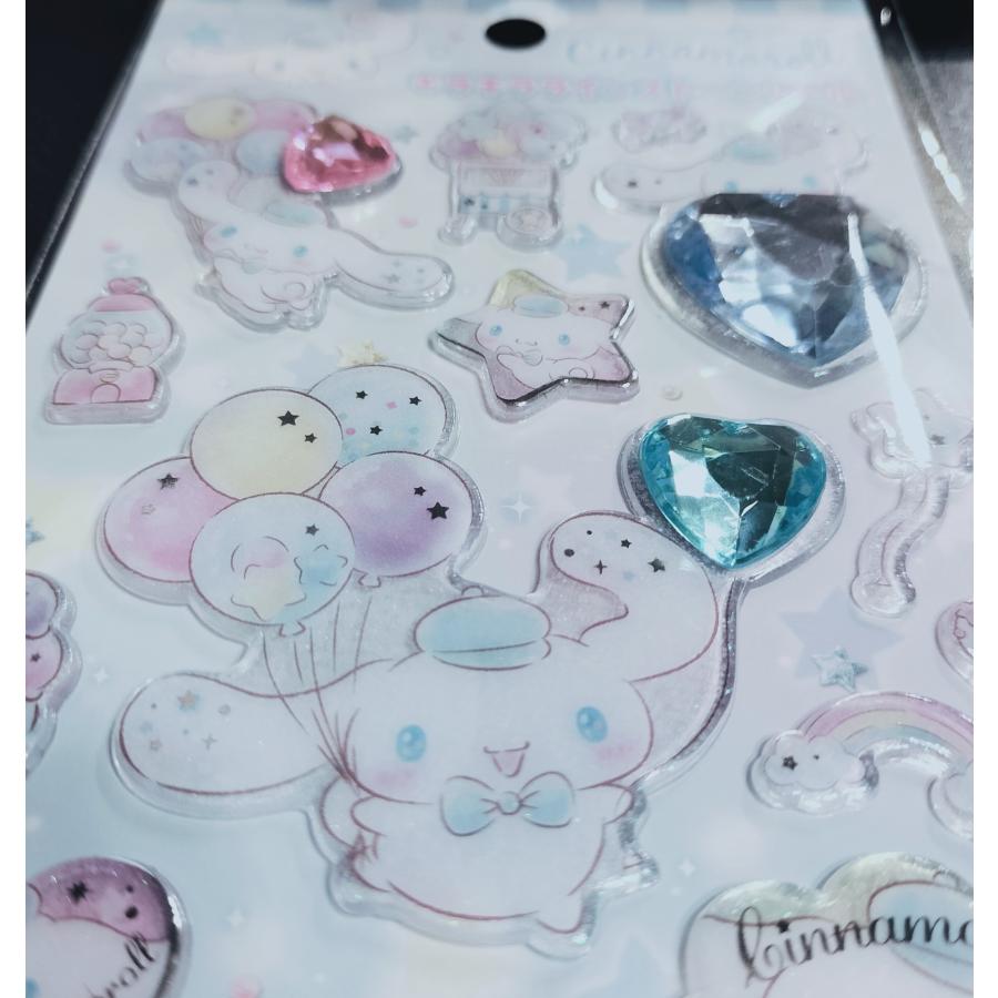 シナモロール サンリオキャラクターズ キラキララインストーンシール