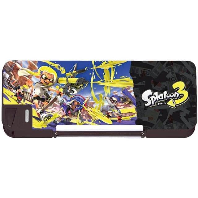 入学準備 入学祝い 小学校 男の子 文房具セット スプラトゥーン３（ペンケース 鉛筆2B 赤鉛筆 定規 消しゴム 鉛筆キャップ） (６点セットスプラトゥーン3) | uni（三菱鉛筆） | 01