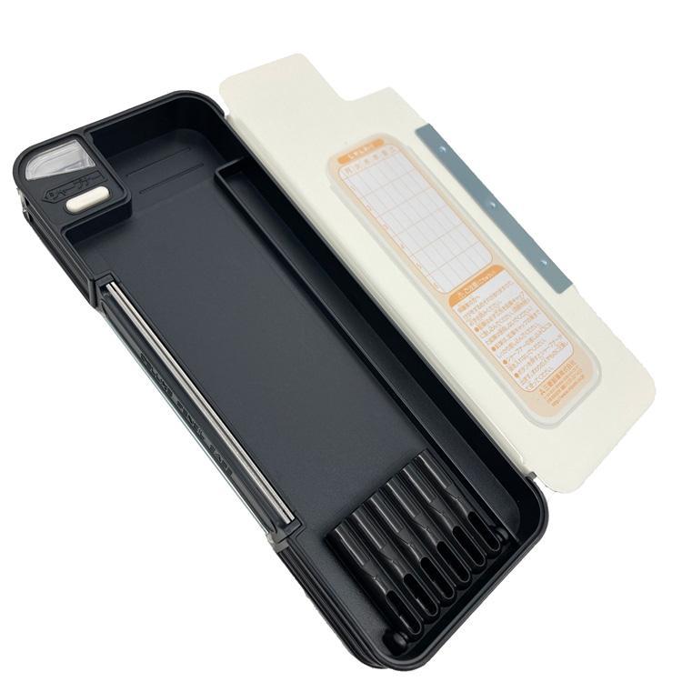 入学準備 入学祝い 小学校 男の子 文房具セット スプラトゥーン３（ペンケース 鉛筆2B 赤鉛筆 定規 消しゴム 鉛筆キャップ） (６点セットスプラトゥーン3) | uni（三菱鉛筆） | 02