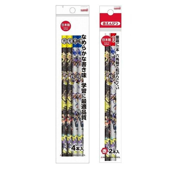 入学準備 入学祝い 小学校 男の子 文房具セット スプラトゥーン３（ペンケース 鉛筆2B 赤鉛筆 定規 消しゴム 鉛筆キャップ） (６点セットスプラトゥーン3) | uni（三菱鉛筆） | 03