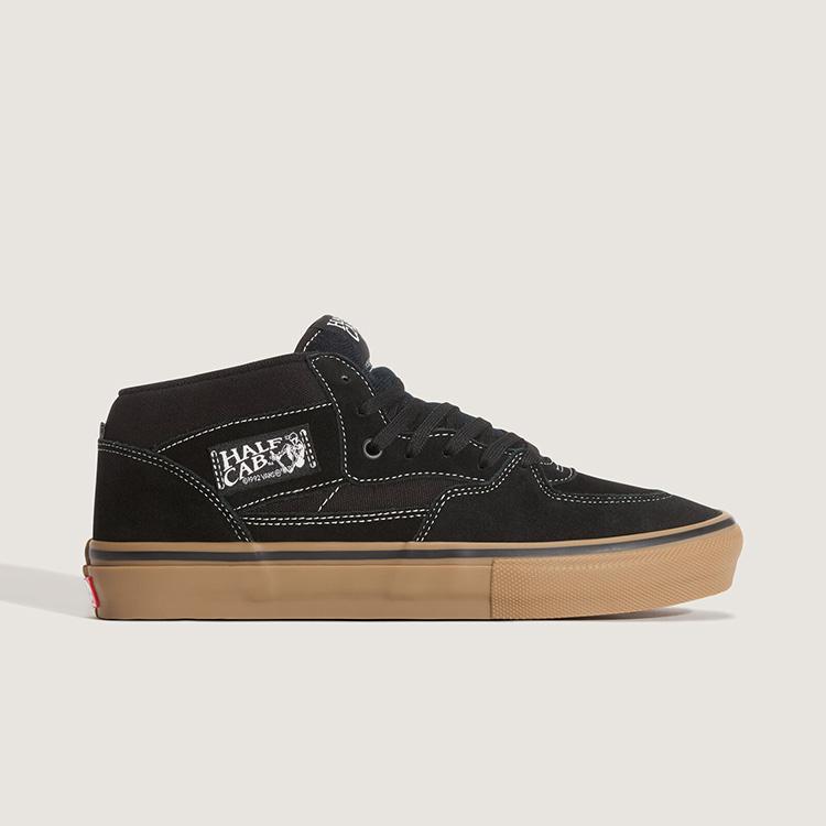 ヴァンズ スケート ハーフキャブ VANS Skate Half Cab BLACK/GUM/WHITEの画像
