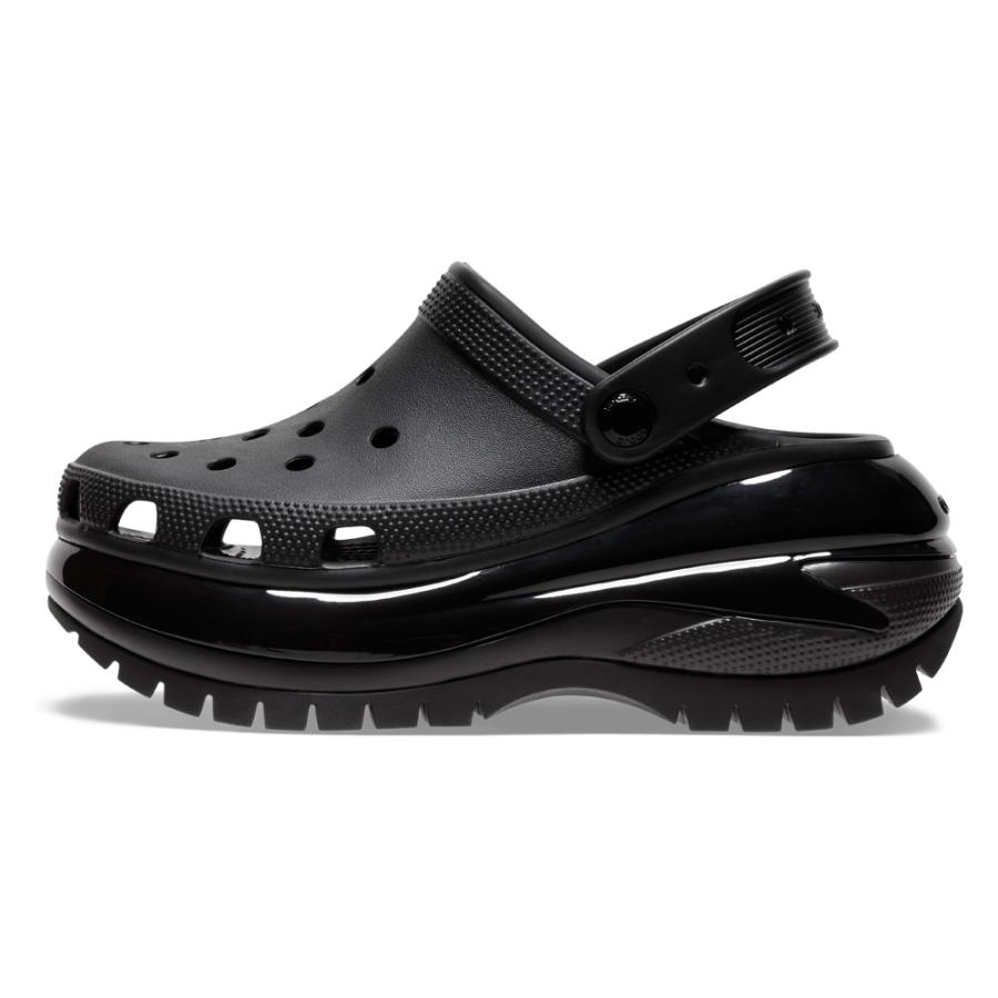クロックス　メガクラッシュ　黒 crocs（クロックス） メガ クラッシュクロッグ Crocs Mega Crush Clog
