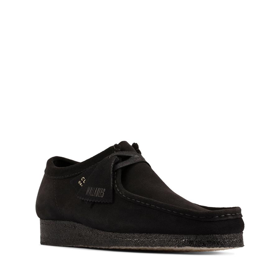 Clarks Originals クラークス ワラビー Wallabee -Black Suede