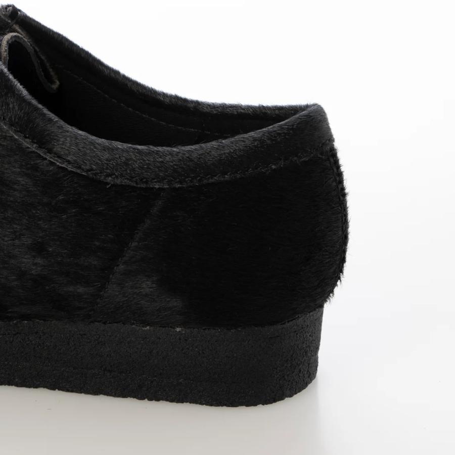 クラークス ワラビー ブラックヘアーオン Clarks Wallabee  Black Hair On｜uptowndeluxe｜05