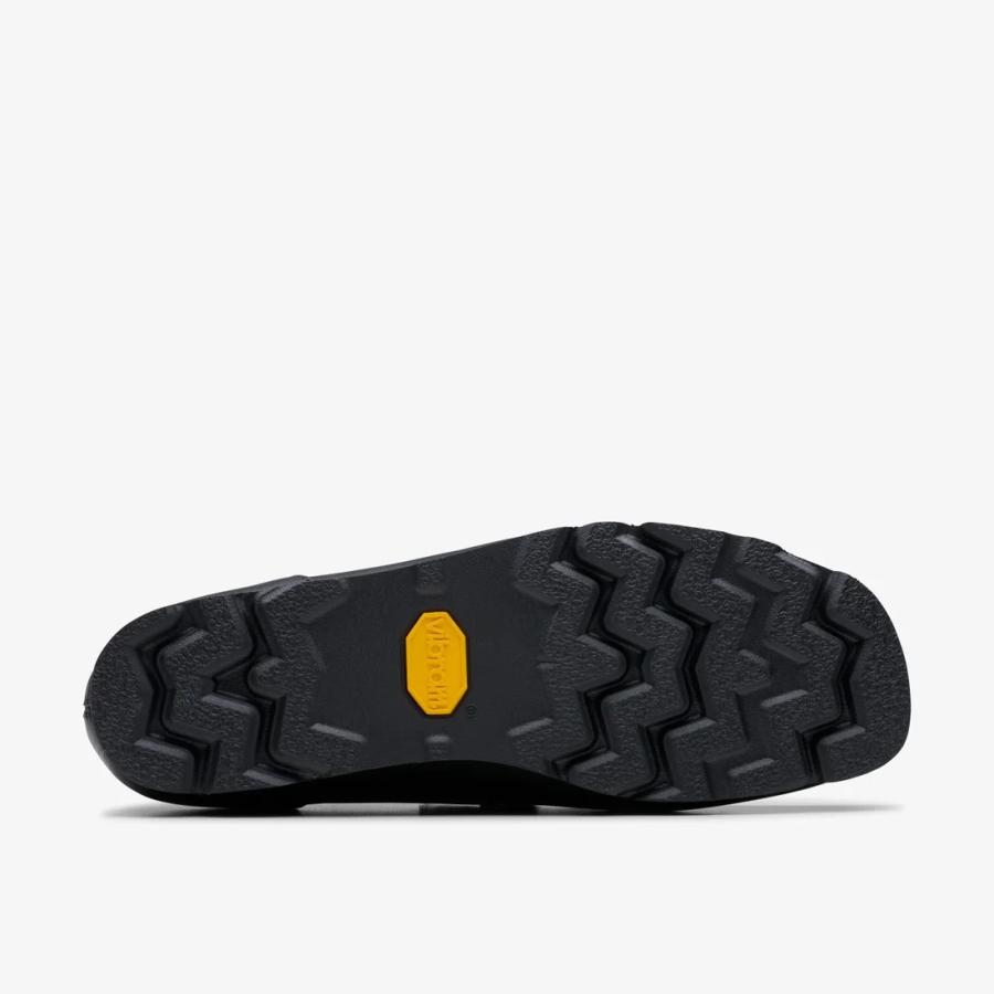 クラークス ワラローファーゴアテックス Clarks WallaLoaferGTX Black Leather 26178185の画像