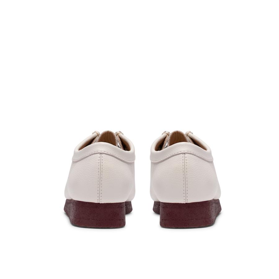 Clarks Originals クラークス Wallabee White Leather : UPTOWN Deluxe