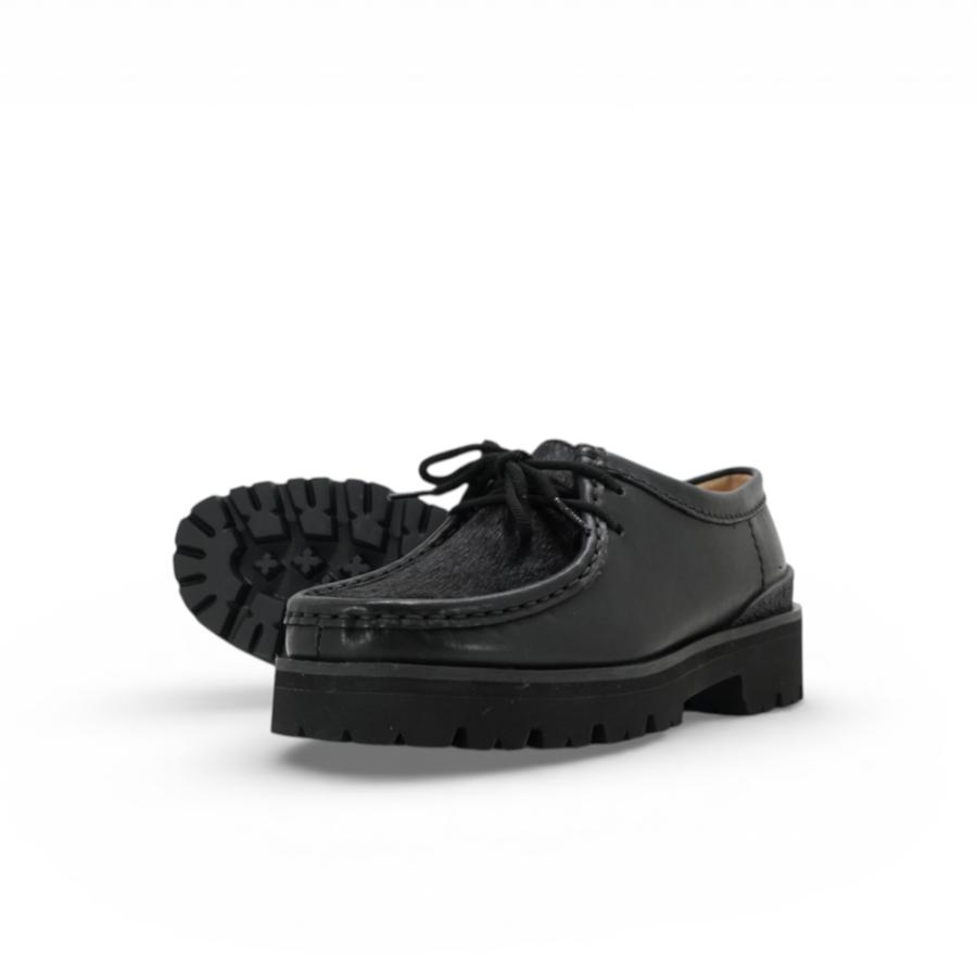Clarks Originals クラークス Walla Yukoner. Black Combi Lea