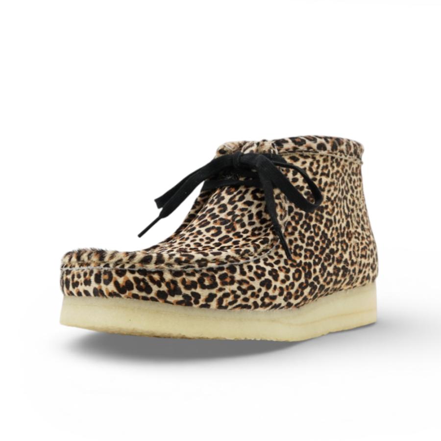 Clarks Originals クラークス Wallabee Boot Leopard Print : UPTOWN