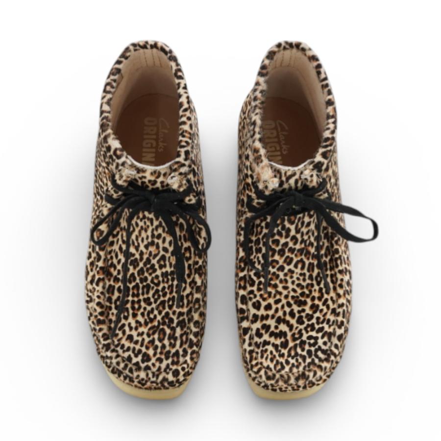 Clarks Originals クラークス Wallabee Boot Leopard Print : UPTOWN