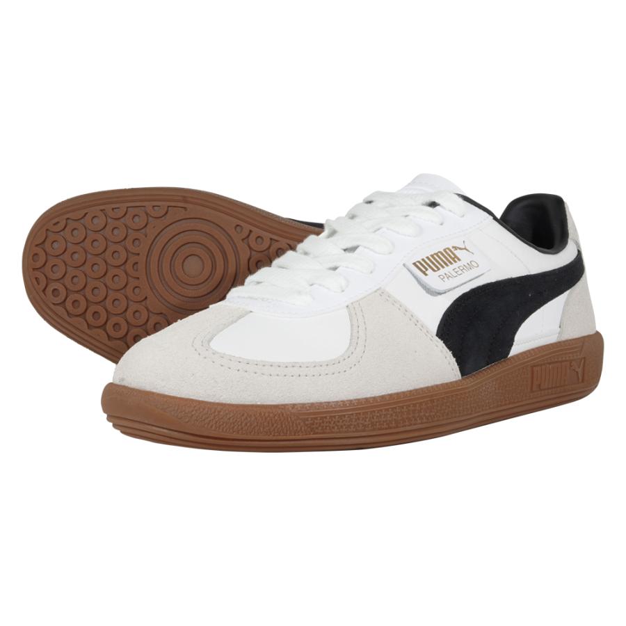 PUMA（プーマ） パレルモ LTH PUMA PALERMO LTH 396464-01 WHITE/VAPOR GREY/GUM ...