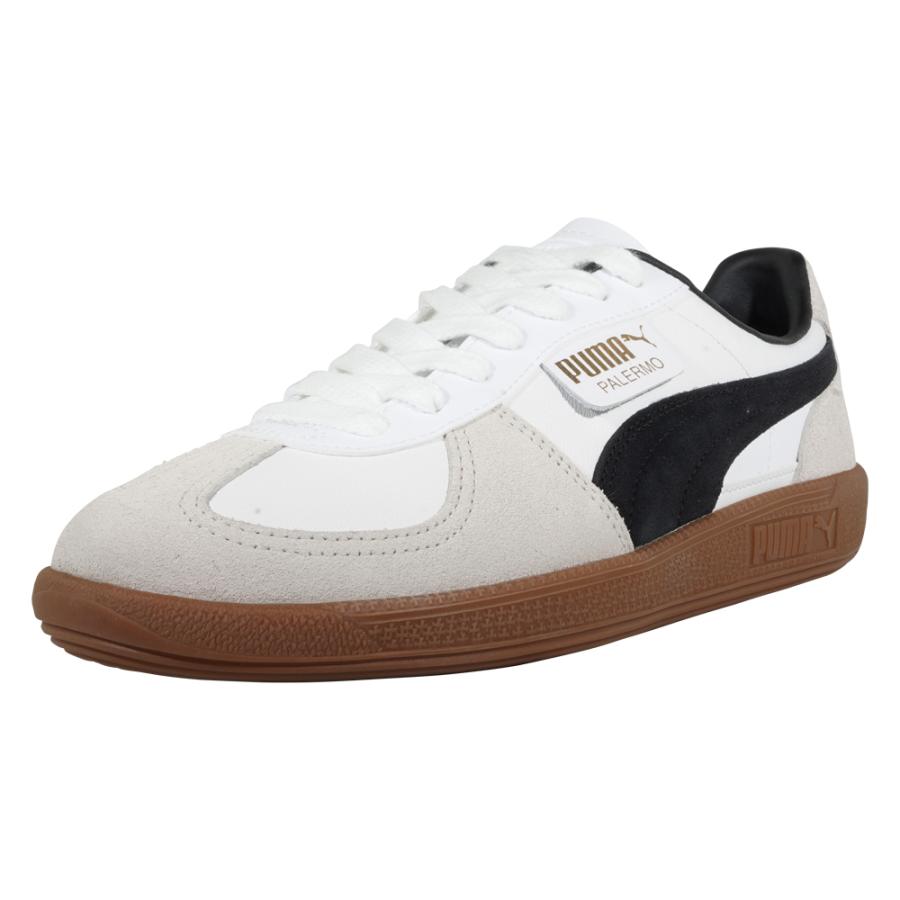PUMA（プーマ） パレルモ LTH PUMA PALERMO LTH 396464-01 WHITE/VAPOR GREY/GUM ...