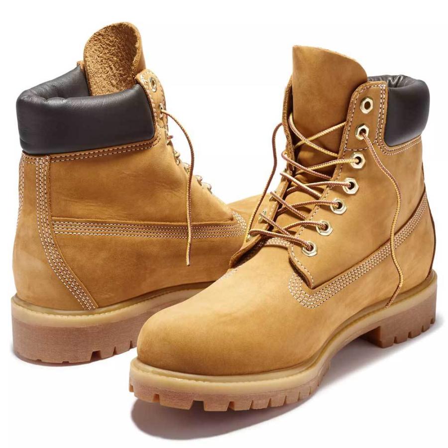 未使用 ティンバーランド ウォータープルーフ ヌバック トレッキングブーツ 革靴 Timberland（ティンバーランド） 6インチ プレミアム ウォーター
