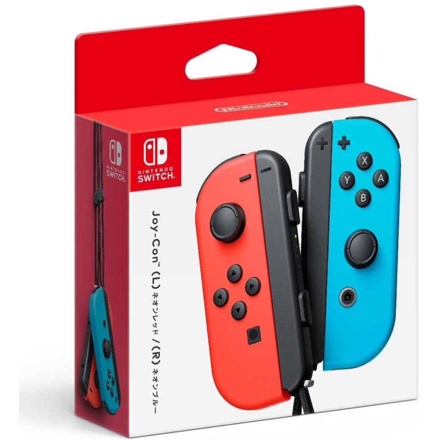 Joy-Con(L) ネオンレッド/(R) ネオンブルー｜uptwo-store